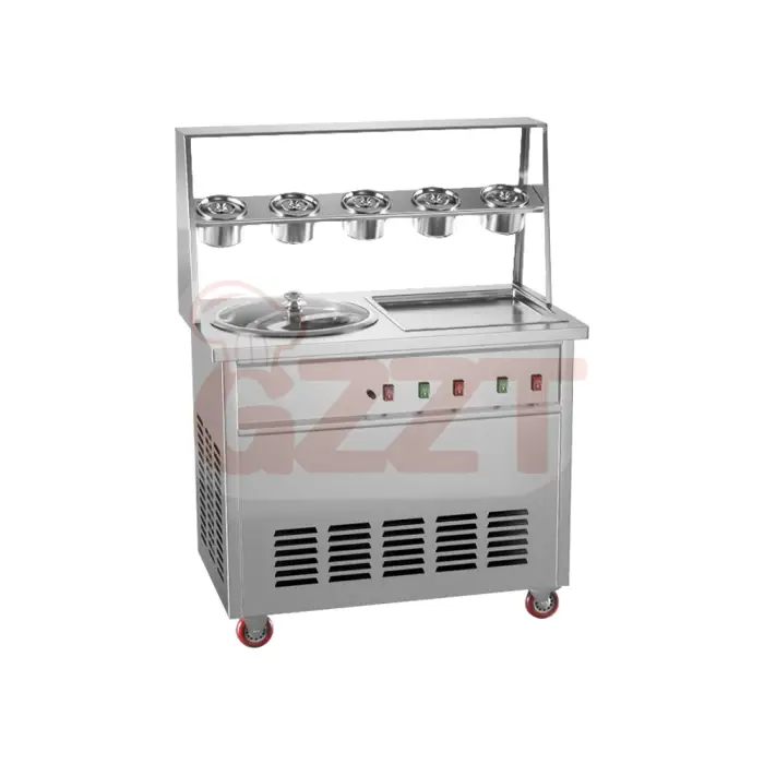 Double Pan Ice Cream Roll Machine IT-DFI-18