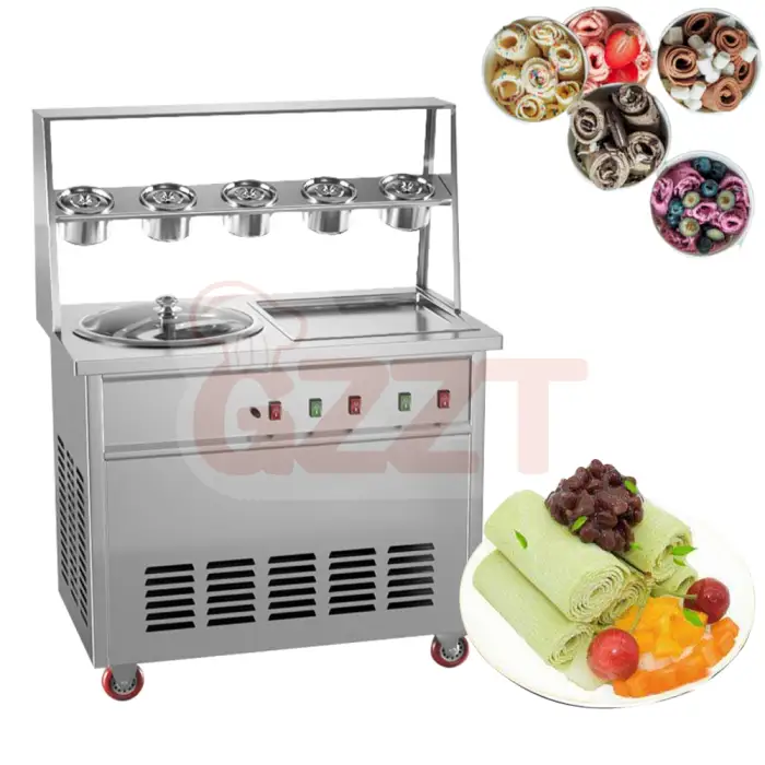 Double Pan Ice Cream Roll Machine IT-DFI-18