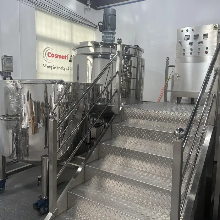 Hand Washing Soap Mixer Liquid Detergent Production Line 500L