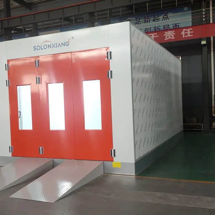 CE Approved Economical Auto Spray Paint Baking Booth Model LX3