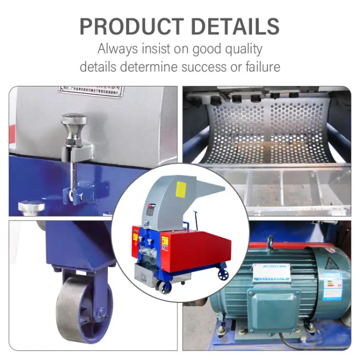 Waste Sponge Foam Scrap Shredder Crushing Machine PF 600B-1 Model