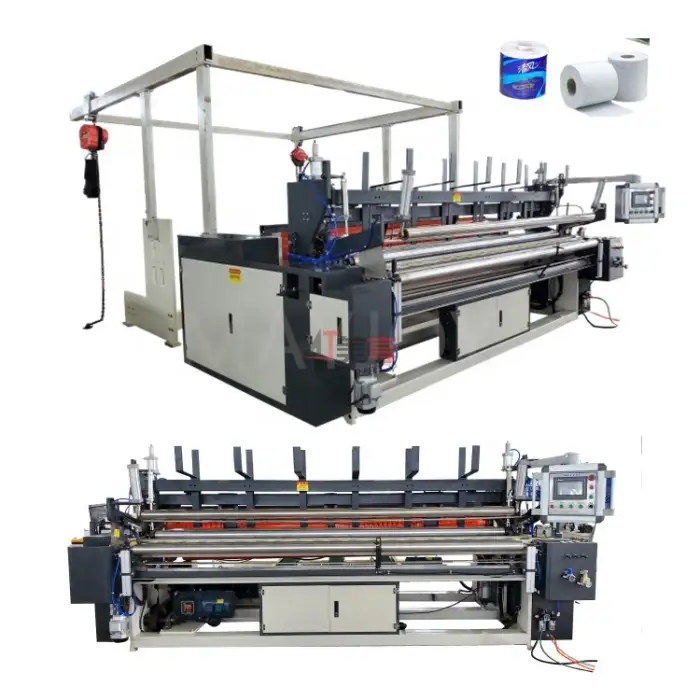 Toilet Paper Machine Full Production Line (Semi-Automatic)