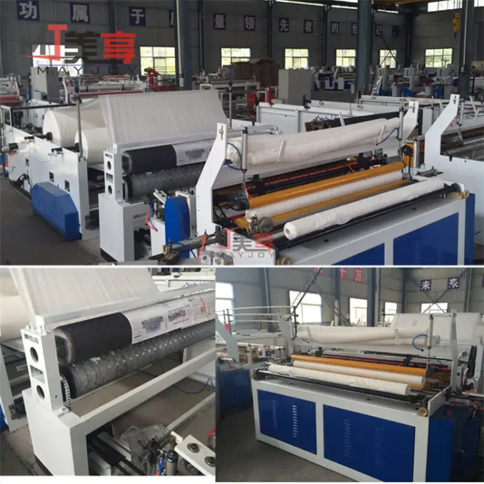 Toilet Paper Machine Full Production Line (Semi-Automatic)