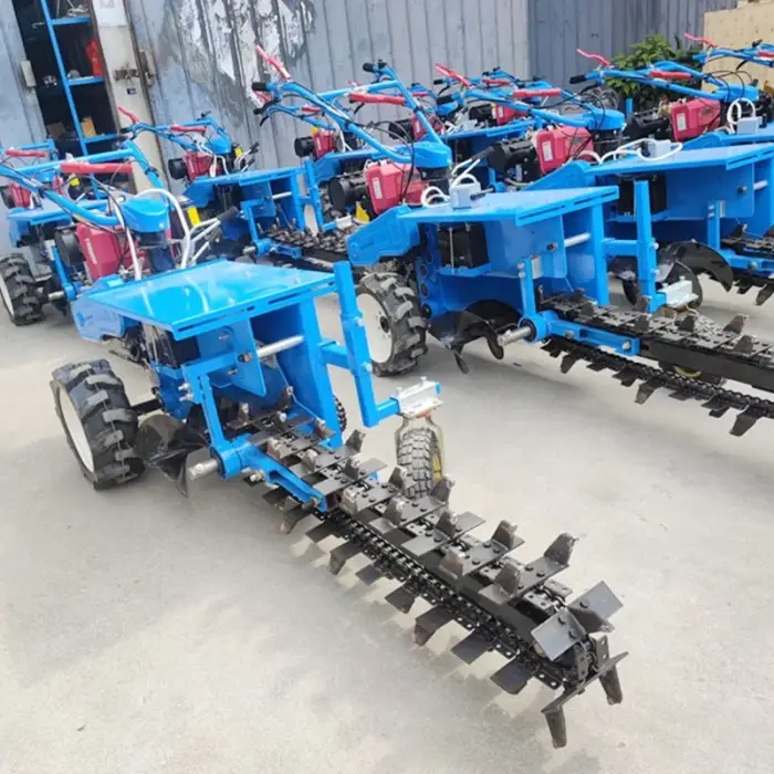 Chain Trencher Crawler Chain Ditching Machine