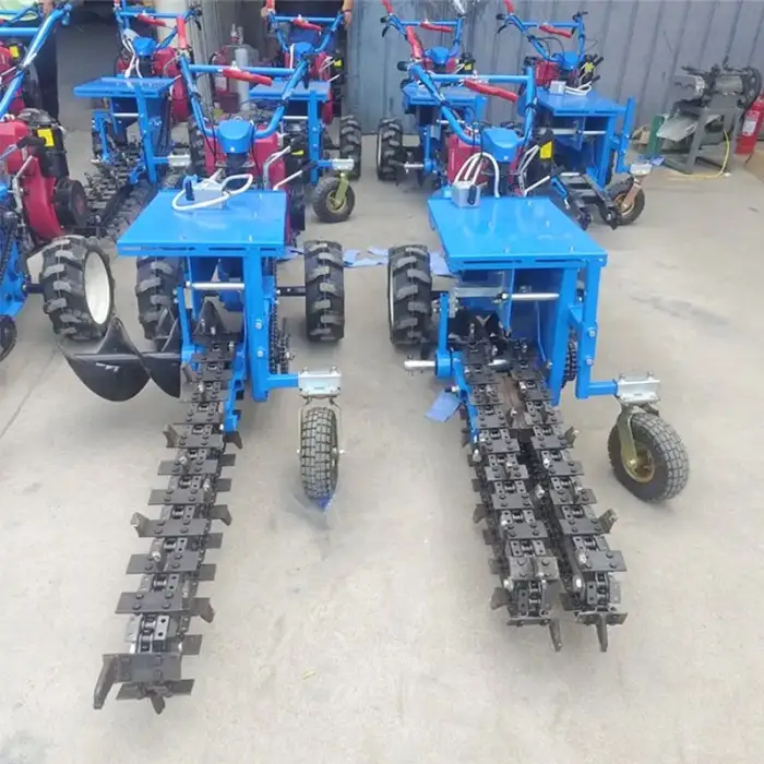 Chain Trencher Crawler Chain Ditching Machine