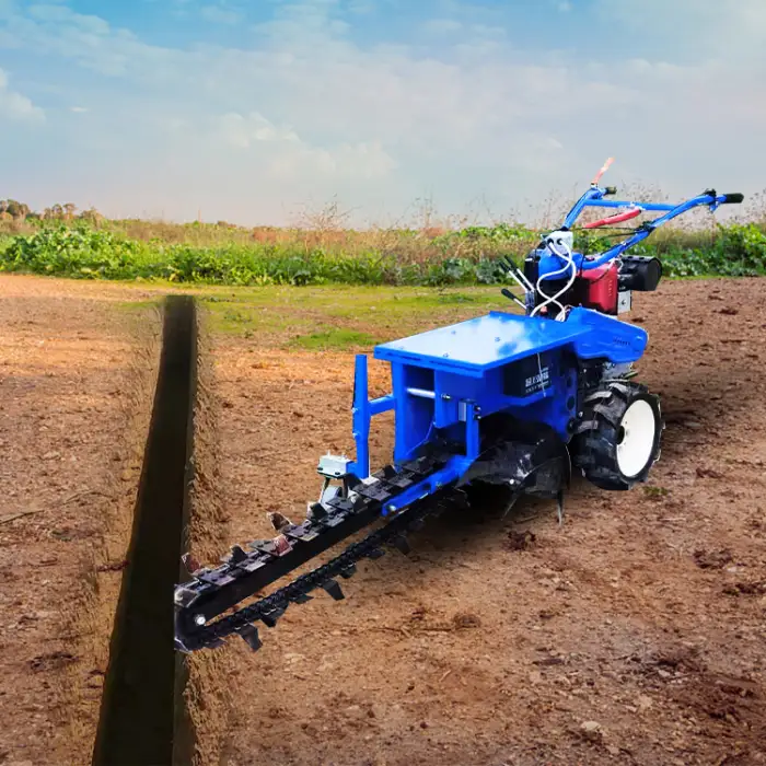 Chain Trencher Crawler Chain Ditching Machine