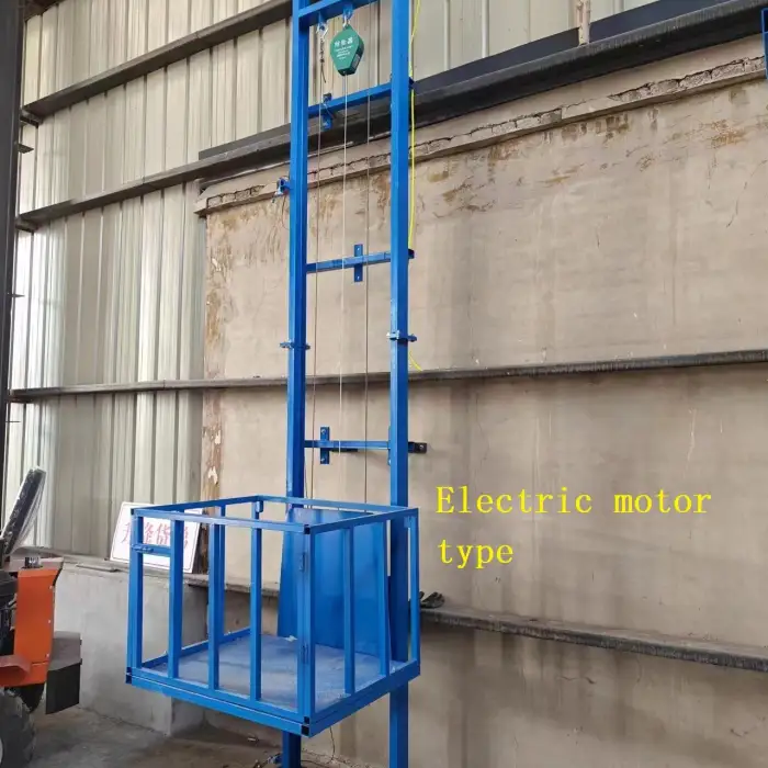 4M 500KG Portable Electric Cargo Lift Platform