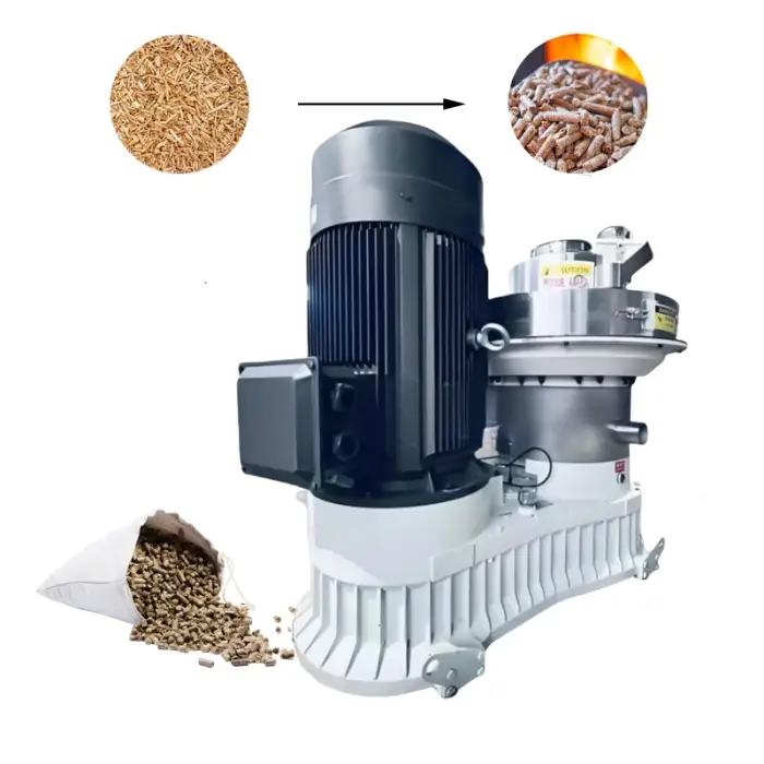 Tianqing Fully Automatic High Capacity Biomass Wood Pellet Machine Line Model:TQS2LH630