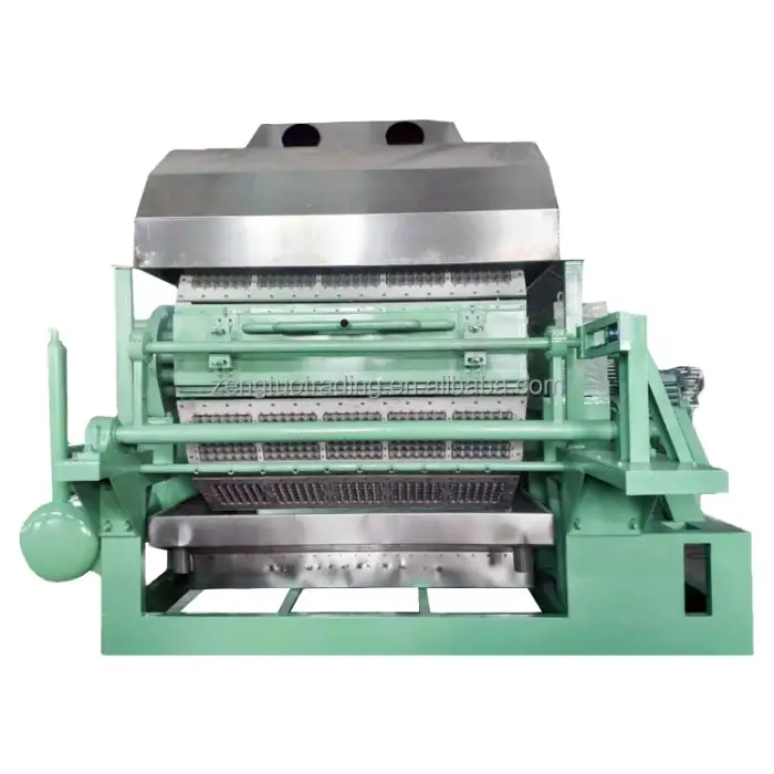 Automatic Egg Box Machine Paper Recycle Line Egg Tray Making Machine 1000kg/h