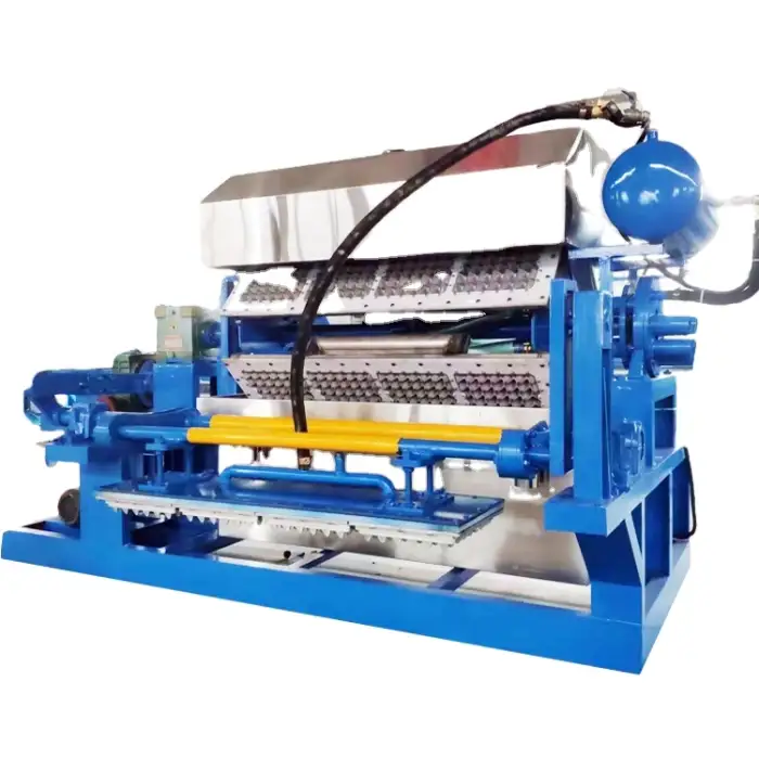 Automatic Egg Box Machine Paper Recycle Line Egg Tray Making Machine 1000kg/h