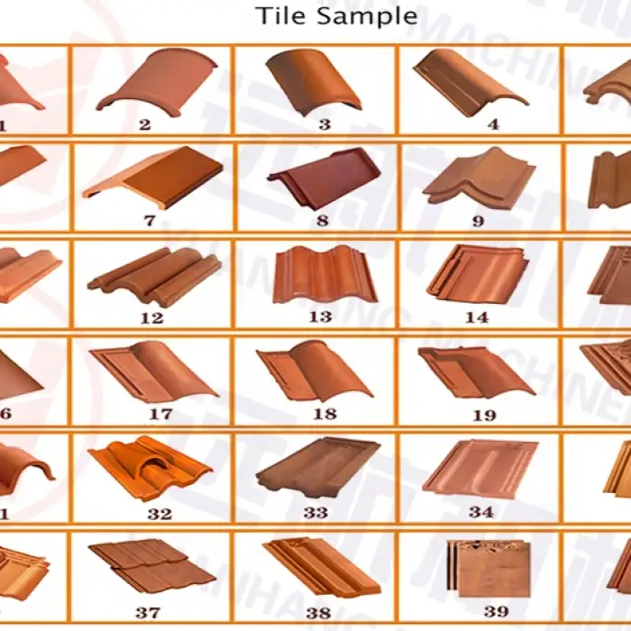 Roof Clay Tile machine production line