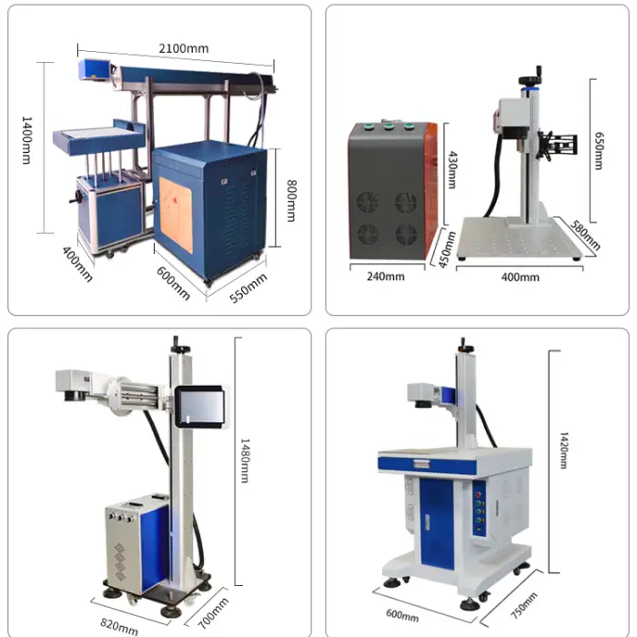 Portable Fiber Laser Marking Machine 50W