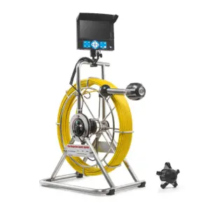 Large Pipe Camera Specialized Sewer Borescope with waterproof boxes and 512 positioning