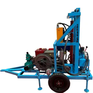 80 Depth Diesel Water Well Drilling Rig