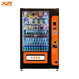 Hot Selling 24 Hours Large Capacity Automatic Combo Snacks Drinks Food Vending Machine
