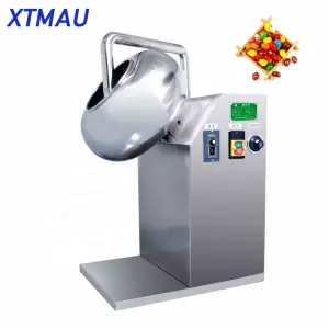 Automatic Peanut Snacks Making Caramelized Nuts Machine Groundnut, Chocolate Coating, Peanut Coating Machine