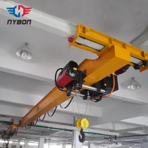 Single Girder Top Running Pump Room Overhead Bridge Crane 2T