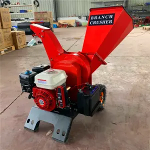 15hp Wood Shredder Garden Coconut Palm Leaves Crusher