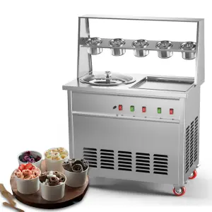 Double Pan Ice Cream Roll Machine IT-DFI-18