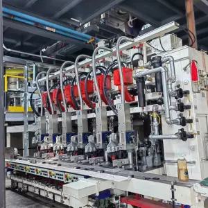 6 Ton Per Day Glass Bottle Natural Gas Melting Furnace