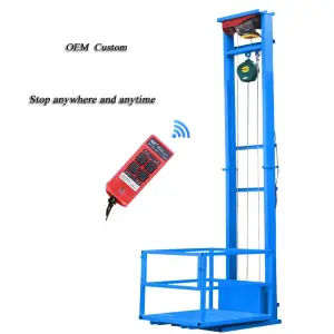 4M 500KG Portable Electric Cargo Lift Platform