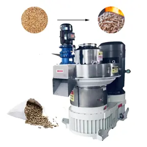 Tianqing Fully Automatic High Capacity Biomass Wood Pellet Machine Line Model:TQS2LH630