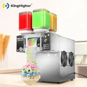 4 Flavors Snow Flakes Ice Maker Machine Model: JHY-XBJ124FD