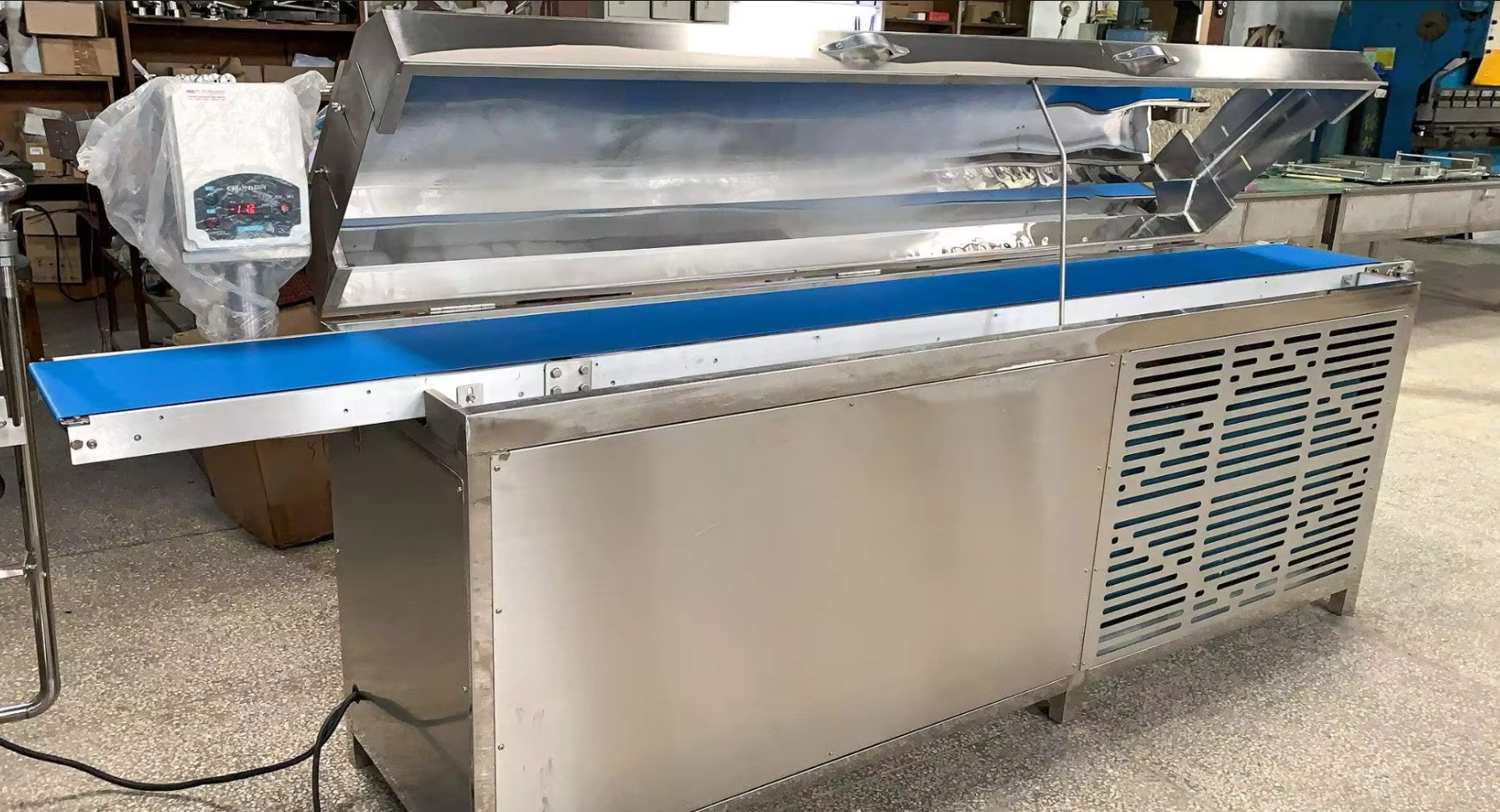 Chocolate cooling tunnel Machine