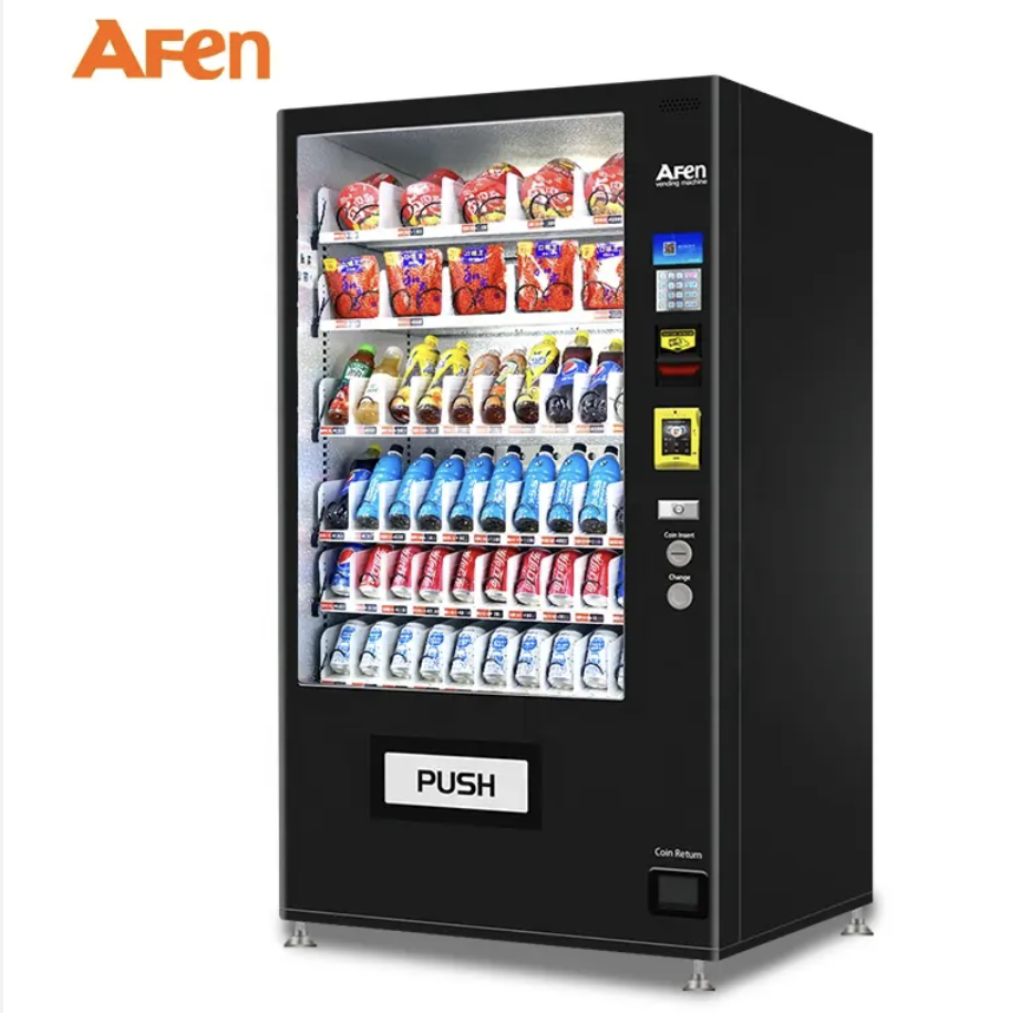 Afen Auto Snack Bottled Water Beer Cold Drink Vending Machine