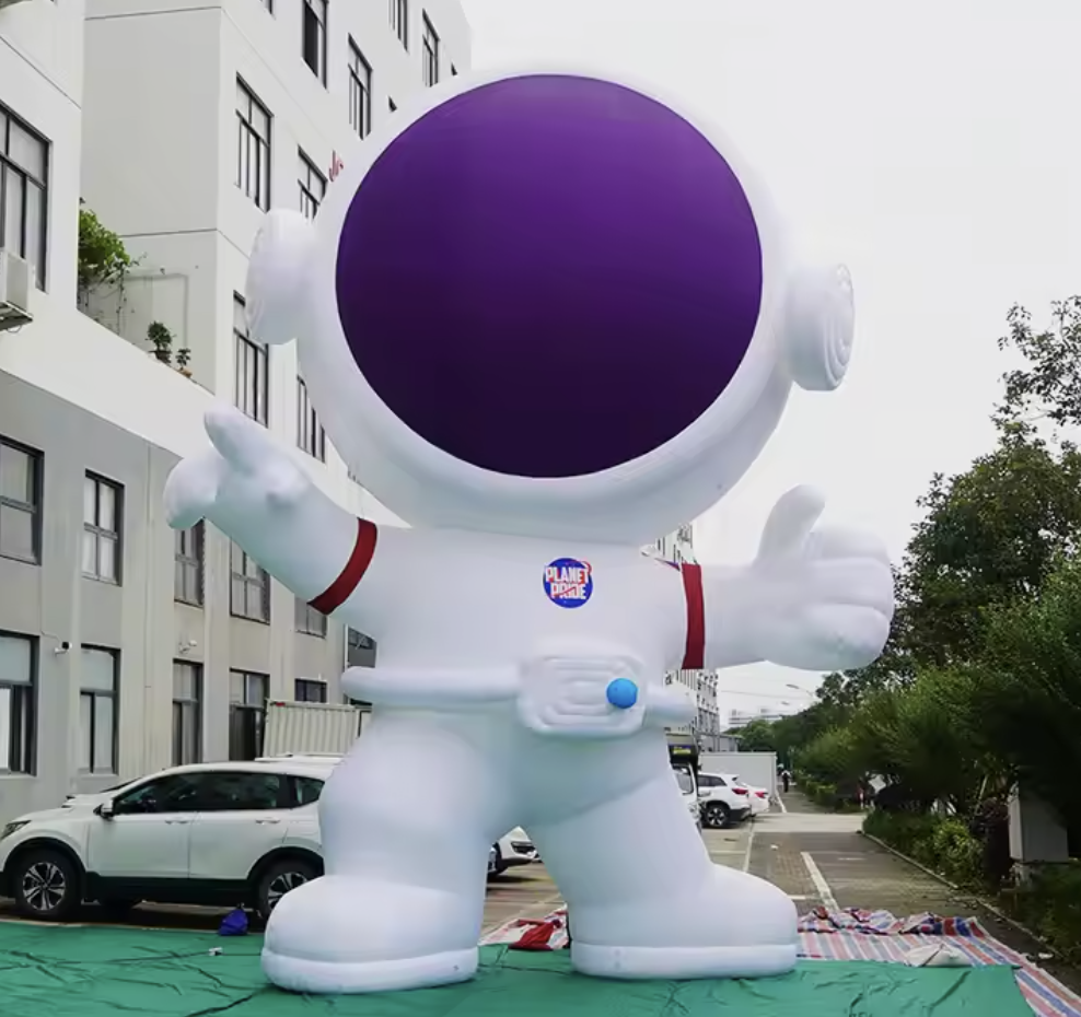 6m Big giant Advertising Custom Design Inflatable Cartoon Colorful cartoon mascot inflatables astronaut