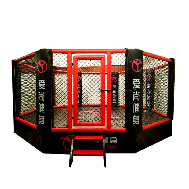 classic floor standing octagonal cage 5x5 Fight MMA Octagon Cage International Boxing Cage