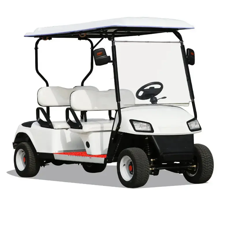 4 Seat High Speed Electric Golf Cart with 120A Lead Acid Battery