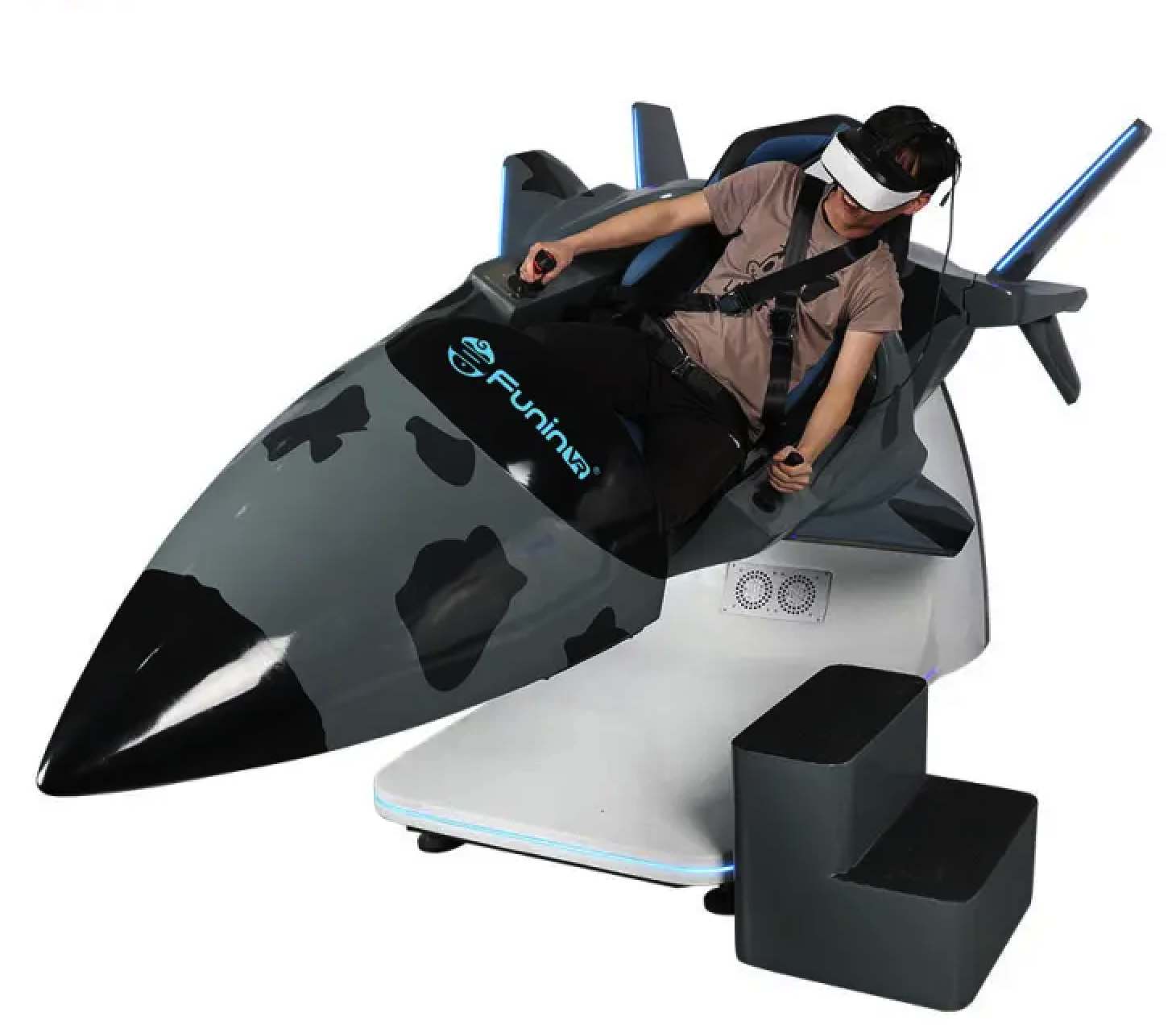 9D VR 720 Degrees Joystick Flight Simulator (ZY-720PT-1VR)