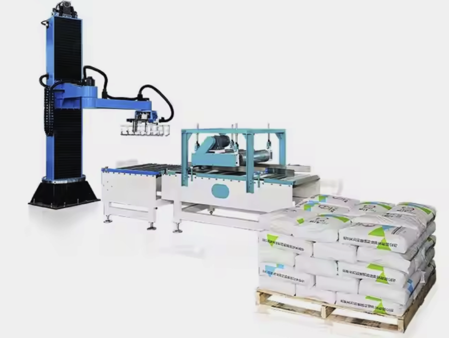 High-Effective Customization Robotic Column Palletizer Automatic Palletizer For Bags