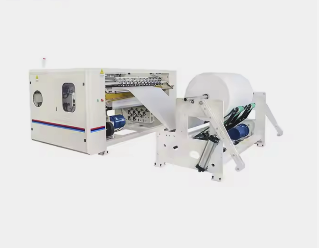 Automatic Non Woven Fabric Roller Kitchen Towel Machine Toilet Paper Rewinding Machine