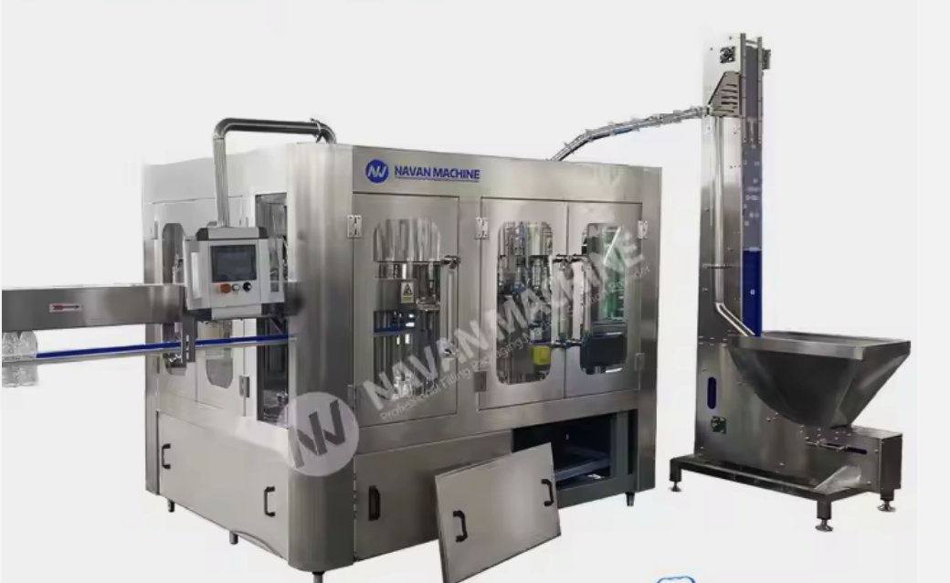 NAVAN Customized High Quality Fully Automatic 3 in 1 Mineral Water Filling Machine