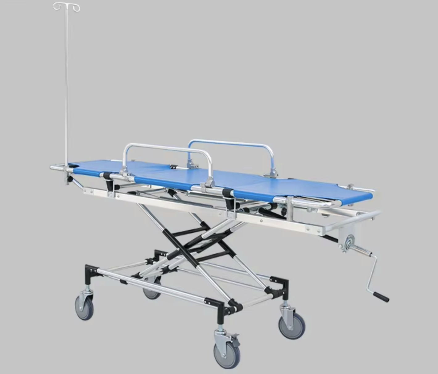 Medical Equipment Patient Transfer Adjustable Emergency Ambulance Rescue Stretcher Bed