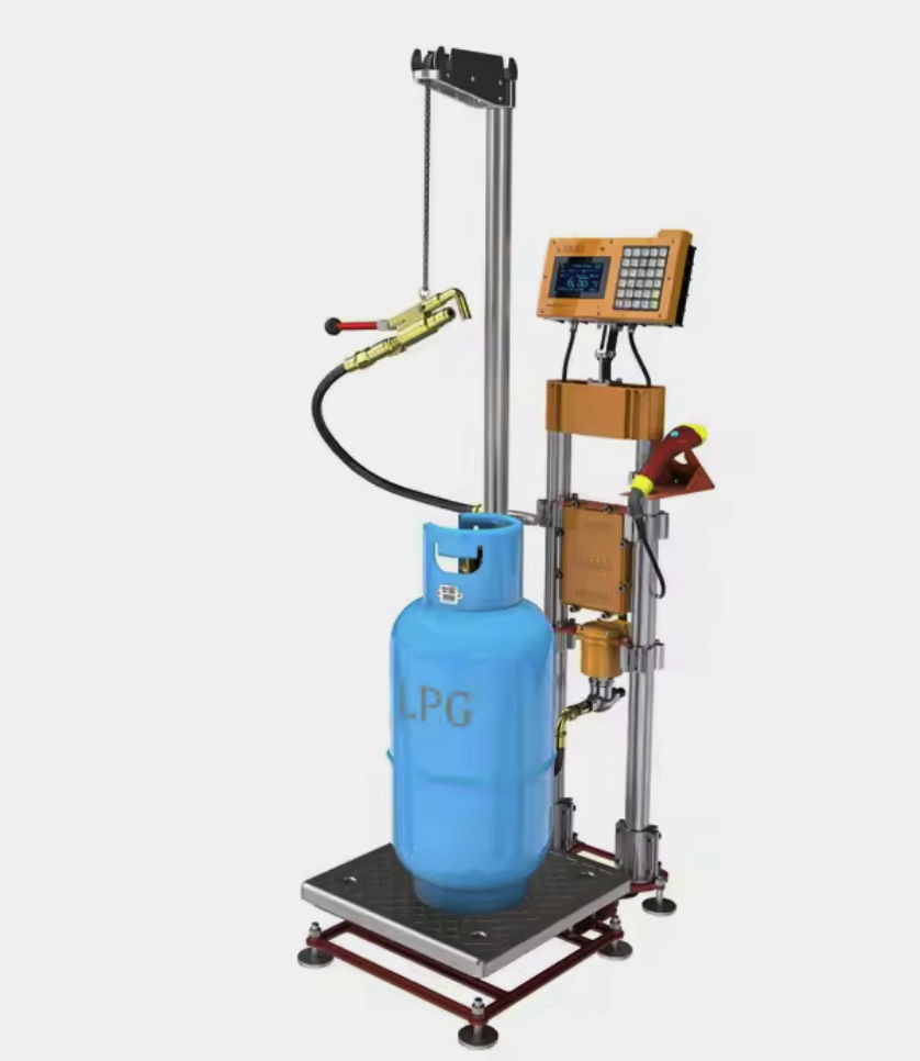 LPG Digital Weigh Scale Filling Machine for LPG Filling Stations