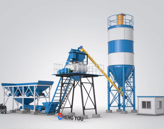 HZS60 Concrete Mixing Plant