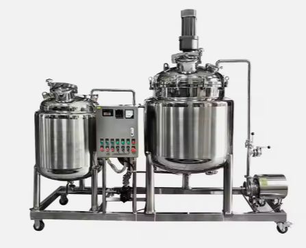 Mayonnaise making machine price vacuum homogenizing mixer tomato sauce mix machine mixing tank