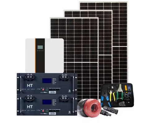 HT 50KW Industrial Solar Energy System Off Grid Tied Solar Power System Low Price Germany PV Solution