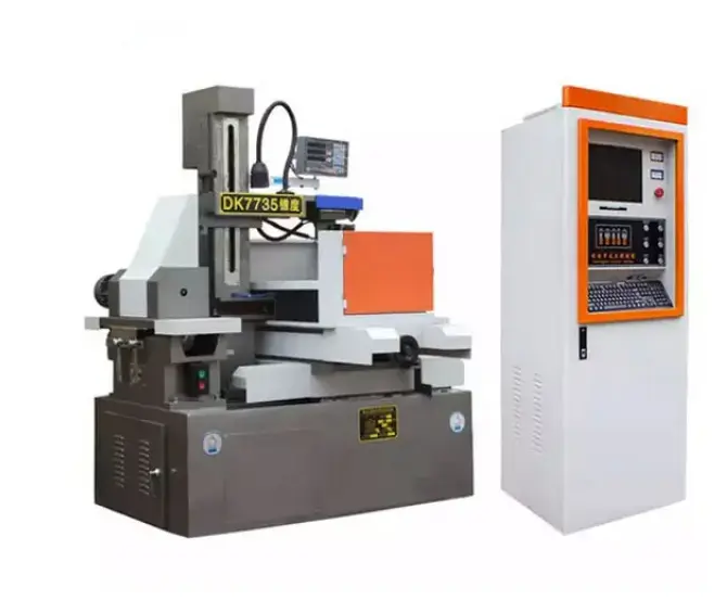 DK7745F High-Speed Cutting Machine CNC Electric Spark Machine Tool for Metal Mold Manufacturing.