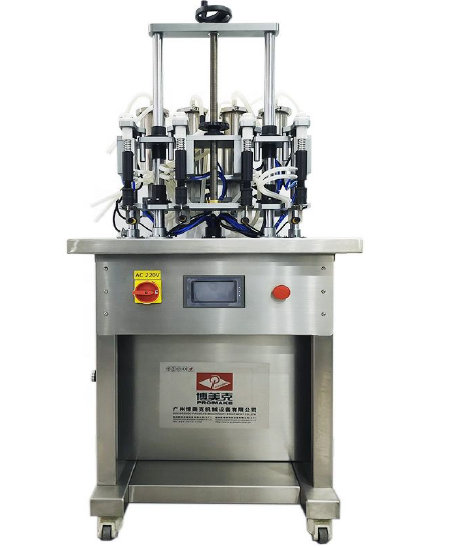 Semi automatic 4 heads Perfume Filling Machine