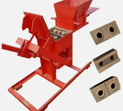 JZ-1 Manual Clay Interlocking Brick Machine 1500-1800pcs/ 8 hours