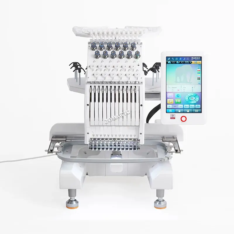 High Quality Long Service Single head 12 needle Embroidery machines Embroidery Machine Computerized