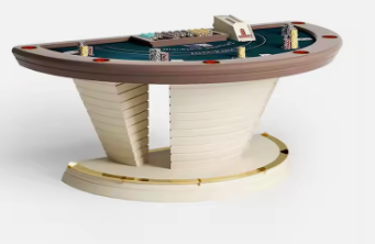 Elevate Your Gaming Space with a Luxury 6-Person Blackjack Poker Table