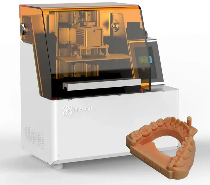 PioNext DJ89plus 2024 - High-Precision 8K 10.3" Monochrome LCD Professional Dental Model 3D Printer