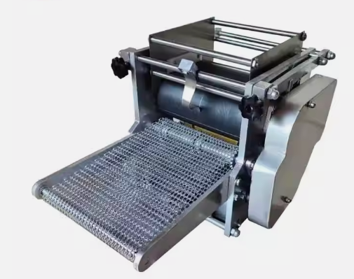 Industry Automatic Small Tabletop Corn Tortilla Press: Bread, Roti, Chapati Maker for Restaurant