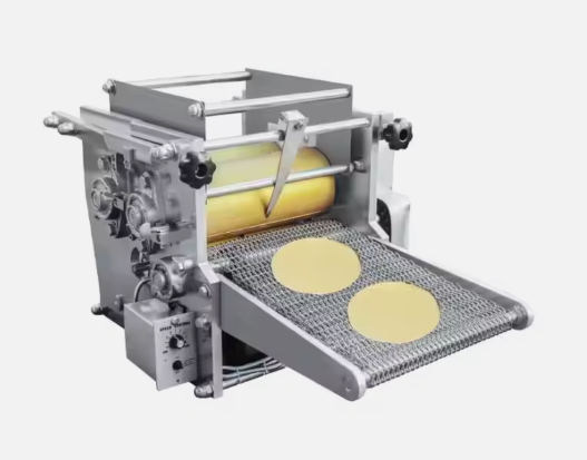 Full Automatic Industrial Flour &amp; Corn Tortilla Machine: Taco, Roti, Bread Press