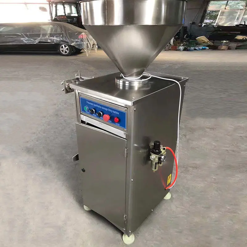 Multifuncional  large capacity automatic pneumatic quantitative Kink  meat beef sausage maker chicken sausage stuffing machines